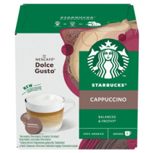 Kohvikapslid Starbucks Dolce Gusto Cappuccino, 6 + 6 tk