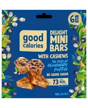 Mini pähklibatoonid Good Calories mustikatega, 102 g