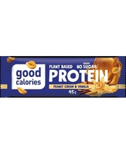 Proteiinibatoon Good Calories, vanilje, maapähklite ja datlitega, 45 g