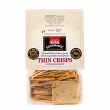 Kreekerid Gourmante Thin Crisps rosmariiniga, 150 g