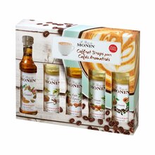 Siirupite komplekt Monin kohvile, 5x50 ml