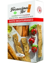 Leivapulgad La Focaccina Bo, Gusto Mediterraneo tomati ja ürtidega, 100 g