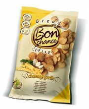 Leivakrõpsud Bon Chance juustu ja küüslaugu maitsega, 120 g