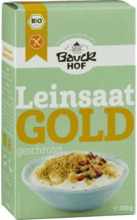 Purustatud kuldsete linaste seemned Bauck Hof, mahe, 200 g