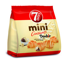 Mini sarvesaiad 7 Days kakao- ja vaniljemaitselise täidisega, 185 g