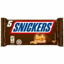 	Šokolaadibatoon Snickers, 5x50 g