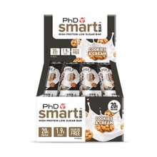 Batoon PhD Smart Bar Cookies & Cream, 12 x 64 g