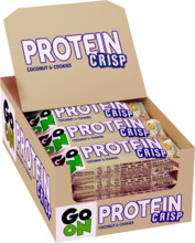 Proteiinibatoon Go On Protein Crisp Coconut&Cookies, 45 g x 24 tk