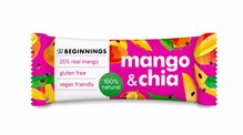 Vegan batoon The Beginnings mangoga ja chia seemnetega, 40 g