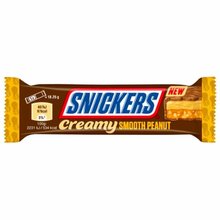 Šokolaadibatoon Snickers Creamy maapähklivõi ja rõstitud pähklitega, 36,5 g
