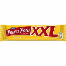 Vahvlibatoon Prince Polo, kakaotäidisega, šokolaadiglasuuriga, 45 g