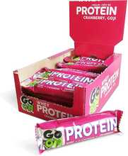 Proteiinibatoon Go On, jõhvika ja goji maitsega, 50 g x 24 tk