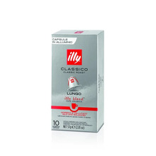 Kohvikapslid Illy Classico Lungo, Nespresso masinatele, 10 tk, 57 g