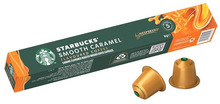 Kohvikapslid Starbucks Smooth Caramel, Nespresso, 10 kapslit