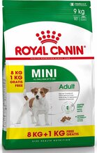 Kuivtoit koertele Royal Canin Mini Adult, 8+1 kg