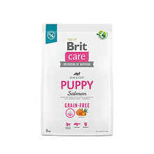 Kuivtoit kutsikatele Brit Care Grain-free Puppy Salmon lõhega, 3 kg