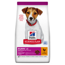 Kuivtoit kutsikatele Hill's Science Plan Puppy Small & Mini kanaga, 6 kg