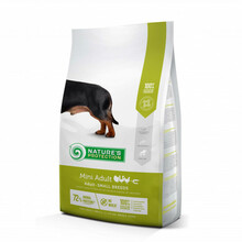 Kuivtoit koertele Nature's Protection Mini Adult linnuliha ja krilliga, 2 kg