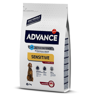 Kuivtoit koertele Advance Sensitive Medium lambaliha ja riisiga, 3 kg