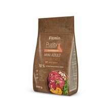 Kuivtoit koertele Fitmin Purity GF Adult Mini veiselihaga, 800 g