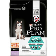 Kuivtoit koertele Purina Pro Plan Sensitive Digestion Medium & Large Adult kalkuniga, 2,5 kg
