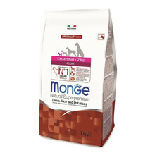 Kuivtoit koertele Monge Speciality Line Extra Small lambaliha, riisi ja kartuliga, 2,5 kg