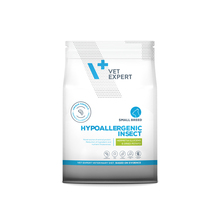 Hipoallergeenne kuivtoit koertele VetExpert Veterinary Diet Hypoallergenic Small Breed putukatega, 2 kg
