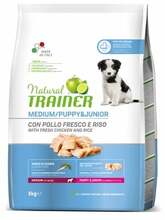 Kuivtoit koertele Trainer Natural Puppy&Junior kanaga, 12 kg