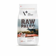 Kuivtoit kalkuniga keskmist tõugu täiskasvanud koertele Raw Paleo Adult Medium, 10 kg