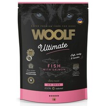 Poolniiske koeratoit Woolf Ultimate Soft lõhega, 1 kg