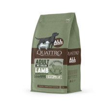 Kuivtoit koertele Quattro All Breed Adult monoproteiiniga lambaliha, 3 kg