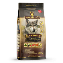 Kuivtoit koertele Wolfsblut Black Marsh Adult pühvlilihaga ja bataadiga, 12,5 kg