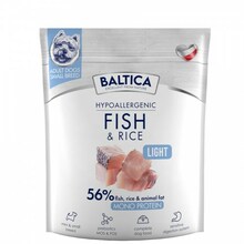 Hipoallergeenne kuivtoit koertele Baltica Nutraceutic Hypoallergenic Fish & Rice Light XS/S, 1 kg