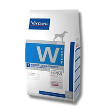 Dieettoit koertele Virbac Veterinary HPM 1 Weight Loss & Diabetes, 12 kg