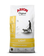 Kuivtoit koertele Arion Original Light Adult kanaga, 12 kg