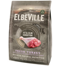 Kuivtoit koertele Elbeville Adult Mini Fresh Turkey Fit and Slim Condition, 20 kg