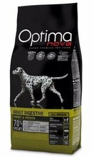 Kuivtoit koertele Optima Nova Adult All Breed Digestive Rabbit & Potato, 12 kg