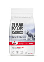 Puppy Medium/Large Raw Paleo Ultra kuivtoit veiselihaga, 10kg