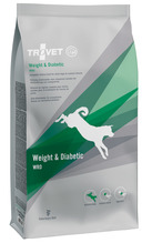 Kuivtoit koertele Trovet Weight & Diabetic WRD kanaga, 12,5kg