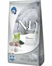 Kuivtoit koertele Farmina N&D White Adult Medium Maxi Sea Bass Spirulina Fennel, 7 kg