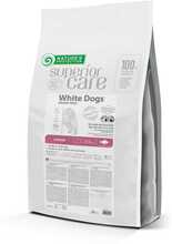 Kuivtoit koertele Natures Protection Superior Care White Dogs Junior Grain free valge kalaga, 10 kg