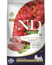 Kuivtoit koertele Farmina N&D Quinoa Weight Management Lamb Adult Mini, 2.5 kg