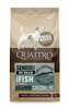 Kuivtoit koertele Quattro Small Breed Senior valge kalaga, 1,5 kg