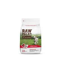 Kuivtoit suurte tõugude kutsikatele Raw Paleo Puppy Large veiselihaga, 2,5 kg