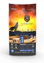 Kuivtoit koertele Ambrosia Adult Lamb & Salmon, 12 kg