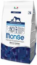 Kuivtoit koertele Monge Medium Starter kanaga, 1,5 kg