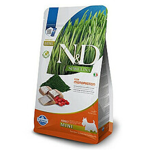 Kuivtoit koertele Farmina N&D Spirulina Herring Adult Mini, 2 kg