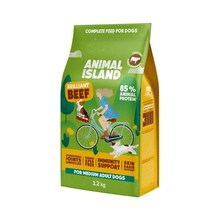 Kuivtoit koertele Animal Island Brilliant veiselihaga, 12 kg