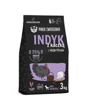 Kuivtoit koertele PAKA ZWIERZAKA Seventh Heaven kalkuni- ja pardilihaga, 3 kg