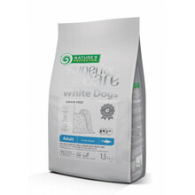 Kuivtoit koertele Nature's Protection Superior Care White Dog Small Breed heeringaga, 1,5 kg